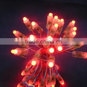 12mm WS2811 Waterproof IP68 Smart Led Module Pixel Light;DC5V Input;full Color;50pcs a String;round Shape thumbnail-4