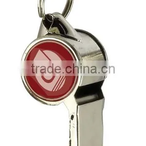 Metal Whistle With Dome Imprint (1.5" x 0.8") thumbnail-1