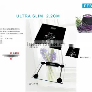 Future Life Ultra Slim Bathroom Scale, Electronic Personal Scale, Digtal Glass Scale thumbnail-4