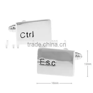 Fashion Keyboard Design Delete Cufflinks Ctrl Cufflinks thumbnail-3