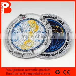 Custom Embroidery Fabric Tags Loop Folded Clothing Woven Label thumbnail-6