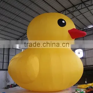 2016 Guangzhou Giant Oxford Cloth Inflatable Yellow Duck Promotion Model thumbnail-1