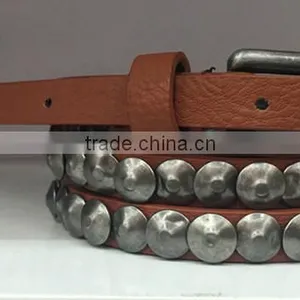 Women Fashion Buckle Belt Beaded Belt thumbnail-6