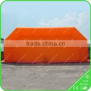 CE Rectangle Orange Inflatable Stage Tent thumbnail-2