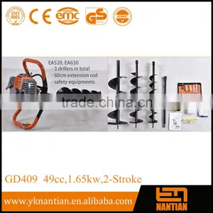 60cm Extension Rod 52cc CE Approved Earth Drill Professional Two Persons Operate Gasoline Earth Auger,hole Digger,earth Drill thumbnail-1