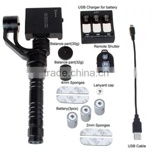 Stabilizer Gimbal 3 Axis Handheld Steadycam for Smartphone and Camera go Pro4 thumbnail-5