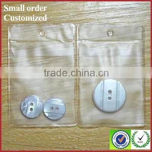 Plastic Bag With Snap Button Clear Pvc Bags thumbnail-1