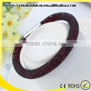 Newest Magnetic Cross Wrap Mixed Crystal Bracelet thumbnail-3