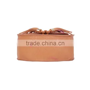 Vintage Style Delicate Tassel and Trendy Saddle Shape With Snap Button Flap Top Crossbody Bag thumbnail-5