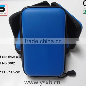 Blue External Hard Disk Drive Enclosure 2.5" Hdd Carrying Case thumbnail-4