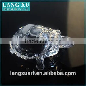 LX-D015 Wholesale Wedding Gift Glassware Five Sizes Crystal Glass Tortoise thumbnail-3