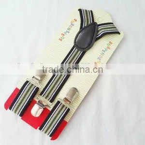 Wholesale Fashion Stripes Kids Elastic Braces Suspender thumbnail-3