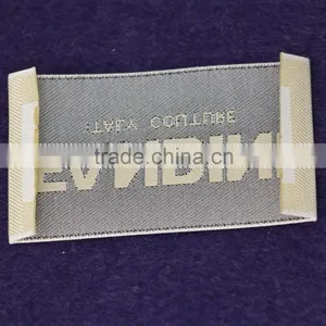 Customized Garment Brand Woven Label/Neck Label/Main Label For Clothing thumbnail-6