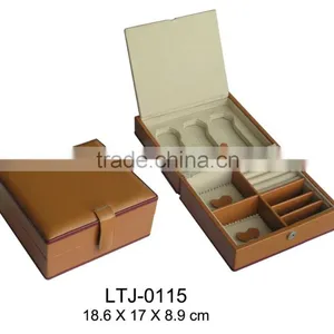 Velvet Leather Jewelry Display Box thumbnail-1