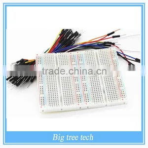750-point Experiment Breadboard With Jumper Wires Uno r3 ,mega 2560,due,raspberry pi Kits thumbnail-1