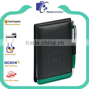 Fashion Black Notebook Padfolio/portfolio Leather thumbnail-1