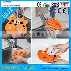 High Quality Baby Bib,waterproof Silicone Baby Bib,durable&and Easy Washable Baby Bib Factory thumbnail-4
