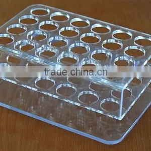 Custom Acrylic Test Tube Rack/acrylic Processing Products/plexiglass Products/organic Glass Processing Products thumbnail-1
