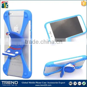 Best Selling Christmas Gifts 2016 Stand 3d Universal Silicone Bumper Case Fit for 1~7 Inches thumbnail-1