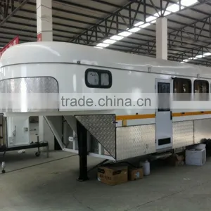 High Quality Gooseneck Horse Trailer for Sale thumbnail-1