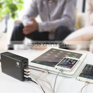 HUNDA 6 Port Desktop Charger USB Station 40W-60W 6-port USB Hub for Iphone 6/6 Plus thumbnail-6