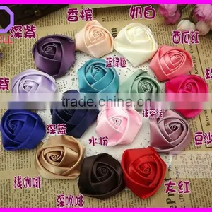Wedding Decor Handmade Stain Flower Ribbon Rose thumbnail-2