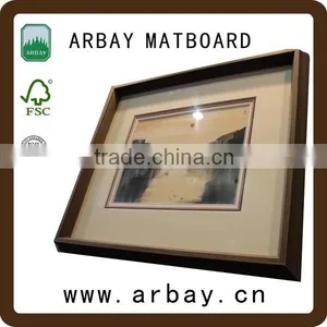 Wholesale 8*10" Colorful Collage Cream Paper Photo Frame Mat Board thumbnail-3