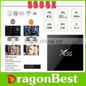New Arrival Google Android 6.0 tv Box Amlogic S905X TV Box X96 With Kodi Fully Loaded thumbnail-1