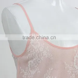 F5S15298 Printing Lace Sexy Camisole for Woman thumbnail-4