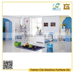 Modern Design Safe Children Furniture Suite Including Bed,Desk,Wardrobe,Closet,Cabinet,Side-cabinet thumbnail-1