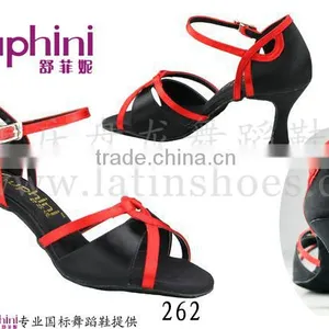 Suphini Silver High Quality Popular Women Latin Dance Shoes thumbnail-3