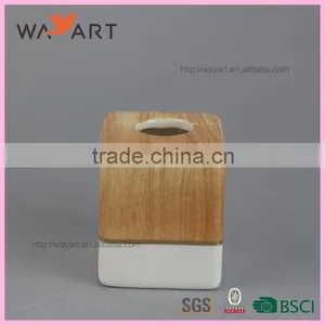 Wooden Design White Ceramic Fragrance Diffuser Wooden Sticks thumbnail-3