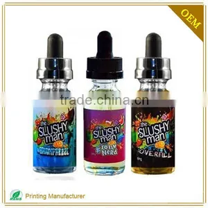 Custom Design E-liquid Bottle Labels Sticker thumbnail-1