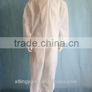Heavyweight Disposable Nonwoven Overall thumbnail-1