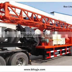 800 Meters Trailer Mounted Water Well Drilling Rig SPT-800 for Sale thumbnail-1