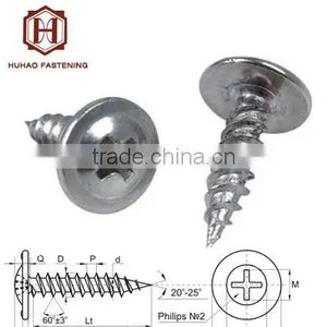 Black Truss Head Self Tapping Screw 8x1'' thumbnail-2