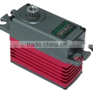 K-power Digital High Voltage High Torque Coreless RC Servo DHV817 32g/3kg/0.055s/7.4V thumbnail-1