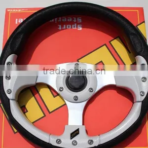 2016 Hot Sale Steering Wheel 350mm Deep Corn Drifting Steering Wheel thumbnail-3
