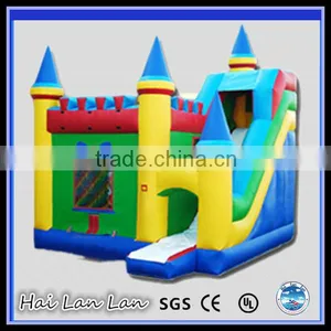 Best Selling Cute Popular Inflatable Bouncy Castle With Water Slide thumbnail-1