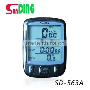 Electric Bike Speedometer Sunding Bicycle Computer Wired thumbnail-1