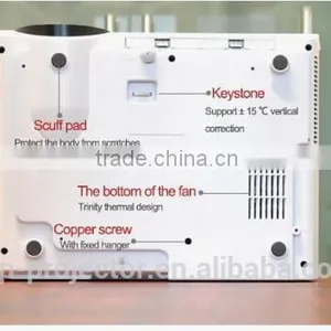2015 New Cheap HD TV Home Cinema Projector HDMI LCD LED Game PC Digital Projectors Support 1080P Proyector 3D Beamer ATCO thumbnail-5