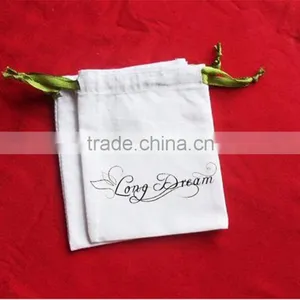 Cheap Customized Muslin Flannel Jewelry Drawstring Bags thumbnail-4
