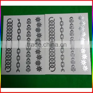 Metallic Silver Bracelet Tattoo/flash Tattoos thumbnail-2