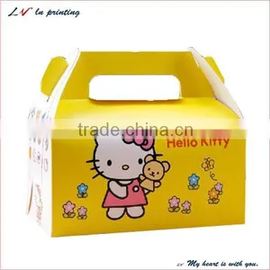Custom Food Grade Cookie Box With Handle Wholesale thumbnail-1