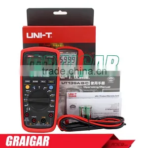 True RMS Digital Multimeters UNI-T UT139B AC DC Voltage and Current Auto Range Handheld Multimeter thumbnail-4