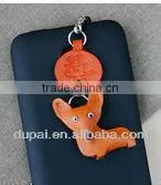 Leather Brown Handmade Phone Chain thumbnail-1