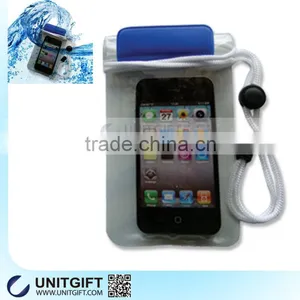 IPX8 Universal up to 5.5 Inch Mobile Phone Waterproof Case for Skating Boating Swiming thumbnail-3