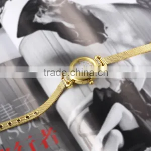 Fashion Lady Wristwatches Circle Ladies Watch thumbnail-6