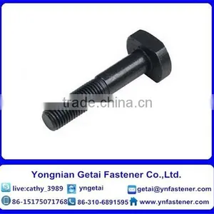 Square Head Bolts With Large/small, DIN933/931 H.D.G / Galvanized With Black /yellow Zinc Plated/blue White thumbnail-3