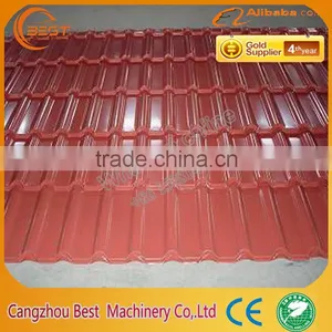 Color Steel Roll Forming Building Machines Cutting thumbnail-5